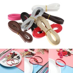 High Quality Length 50cm Super Mini Handmade Belt Material Doll Waist Belts Kids Educational Toys DIY Clothes Accessories