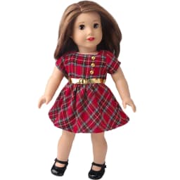 Doll Clothes for 43-45cm New Born American Doll Fashion T-Shirt Overalls Princess Gauze Skirt Gift for Girls