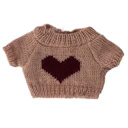 20cm Doll Sweaters Fashion Knitted Coat Winter Warm Tops Sweaters Outfits Kid Gifts Toys DIY Doll Clothes Accessories