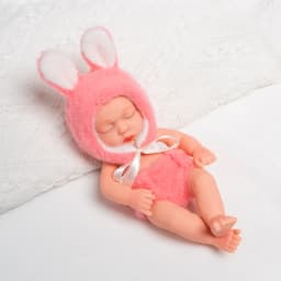 8inch 20cm Vinyl Reborn Baby Doll with Clothes Newborn Doll Outfit Set Realistic Soft Doll Gift for Kids Play Toy Cute Girl Gift
