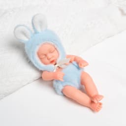8inch 20cm Vinyl Reborn Baby Doll with Clothes Newborn Doll Outfit Set Realistic Soft Doll Gift for Kids Play Toy Cute Girl Gift