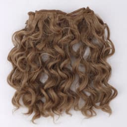 15*100cm Doll Hair Curly Wigs Fashion Mini Tresses High-Temperature 1/6 1/4 1/3 Screw Periwig Toy Toupee Gift DIY Accessory