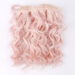 15*100cm Doll Hair Curly Wigs Fashion Mini Tresses High-Temperature 1/6 1/4 1/3 Screw Periwig Toy Toupee Gift DIY Accessory