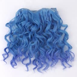 15*100cm Doll Hair Curly Wigs Fashion Mini Tresses High-Temperature 1/6 1/4 1/3 Screw Periwig Toy Toupee Gift DIY Accessory