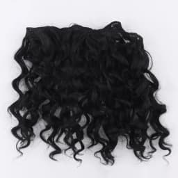 15*100cm Doll Hair Curly Wigs Fashion Mini Tresses High-Temperature 1/6 1/4 1/3 Screw Periwig Toy Toupee Gift DIY Accessory