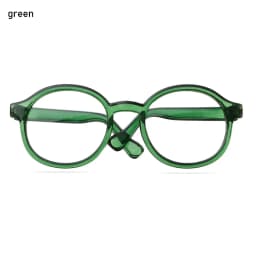 Plush Doll Glasses Accessory Round Frame Miniature Eyewear Clear Lens Candy Color Eyeglasses Style For Blythe Doll Accessories