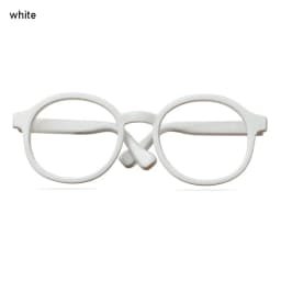 Plush Doll Glasses Accessory Round Frame Miniature Eyewear Clear Lens Candy Color Eyeglasses Style For Blythe Doll Accessories