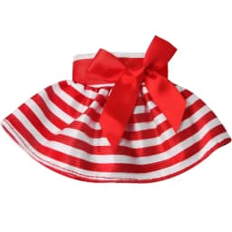 Elves Clothes Christmas Doll White Red Green Dress Baby Toys Accessories Skirt For Children's Christmas Gifts Doll Accessories