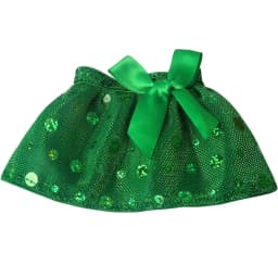 Elves Clothes Christmas Doll White Red Green Dress Baby Toys Accessories Skirt For Children's Christmas Gifts Doll Accessories