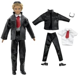 1 Set Ken Cloth Handmade Handsome Doll Accessories Casual Wear Suit for 30cm 12inch Ken Doll Kids GiftA1