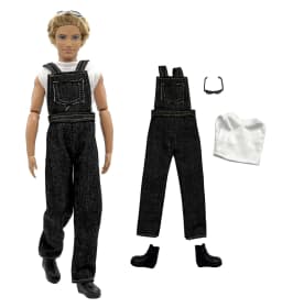 1 Set Ken Cloth Handmade Handsome Doll Accessories Casual Wear Suit for 30cm 12inch Ken Doll Kids GiftA1