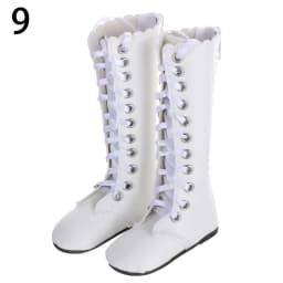1/3 7.8CM Doll Shoes PU Leather With Different Color Suitable for 60cm Doll Wearing Boots Shoes Doll Play House Accessories