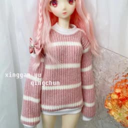 60cm Ye Luo Li Doll Clothes 1/3 bjd Baby Clothes Kitty's Victory Princess Dress JK Uniforms Campus