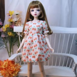 60cm Ye Luo Li Doll Clothes 1/3 bjd Baby Clothes Kitty's Victory Princess Dress JK Uniforms Campus