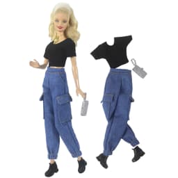 Handmade Doll Clothes Cowboy Clothing Outfit for 11.5 Inch 30cm Doll BJD Clothes Many Style Gifts