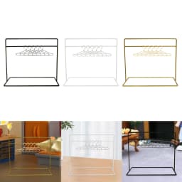 1:6 Dollhouse Clothing Rack W/ 5 Clothes Hanger Jewelry Rack Holder Clothing Hanging Garment Rack Ring Holder for Bedroom