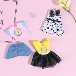 1pc 16cm Bjd Doll Clothes High-end Dress Up Can Dress Up Fashion Doll Clothes Skirt Suit Best Gifts for Children DIY Girls Toys