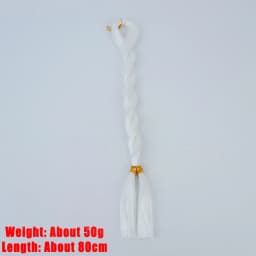 SD BJD Doll Hair Soft Silk Synthetic Heat-resistant Wig Transplant Material DIY Doll Hair Green Color