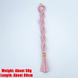 SD BJD Doll Hair Soft Silk Synthetic Heat-resistant Wig Transplant Material DIY Doll Hair Green Color