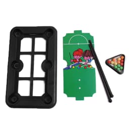 Dollhouse Elf Doll Accessories Mini Tabletop Pool Set Parent-Child Interactive Desktop Billiards