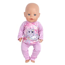 Cute Cat Animal Shark T-shirt+shorts Clothes Set Pajamas Fit For American 18 Inch Girl Doll And 43cm Baby New Born,OG Toy Doll