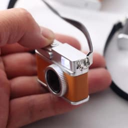 OB11 Doll Accessories Simulation Camera Witn Flash Lamp Electric Retro Camera Model Mini Digital Camera for OB11