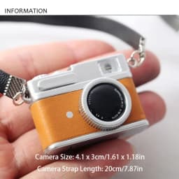 OB11 Doll Accessories Simulation Camera Witn Flash Lamp Electric Retro Camera Model Mini Digital Camera for OB11
