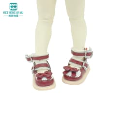 Mini doll Shoes 1/6 BJD YOSD EXO doll FASHION SNOW BOOTS MARTIN BOOTS LEATHER SHOES KIDS HOLIDAY GIFT ACCESSORIES