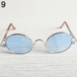 Fashion Glasses For 15~20cm Cotton Dolls Casual Wear Round Frame Plush Doll Eyeglasses for 1/3 1/4 BJD Dolls for Blythe Doll