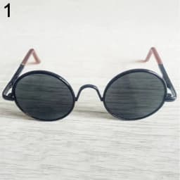 Fashion Glasses For 15~20cm Cotton Dolls Casual Wear Round Frame Plush Doll Eyeglasses for 1/3 1/4 BJD Dolls for Blythe Doll