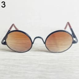 Fashion Glasses For 15~20cm Cotton Dolls Casual Wear Round Frame Plush Doll Eyeglasses for 1/3 1/4 BJD Dolls for Blythe Doll