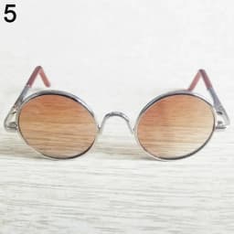 Fashion Glasses For 15~20cm Cotton Dolls Casual Wear Round Frame Plush Doll Eyeglasses for 1/3 1/4 BJD Dolls for Blythe Doll