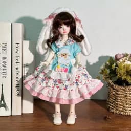 Fashion Cute Casual 30cm Doll Clothes 1/6 BJD Doll Outfit Set Doll Accessories Girl Toy Gift Holiday Gift