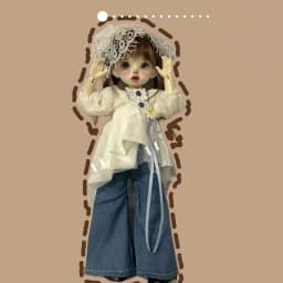 Fashion Cute Casual 30cm Doll Clothes 1/6 BJD Doll Outfit Set Doll Accessories Girl Toy Gift Holiday Gift