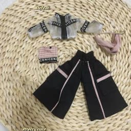 Fashion Cute Casual 30cm Doll Clothes 1/6 BJD Doll Outfit Set Doll Accessories Girl Toy Gift Holiday Gift