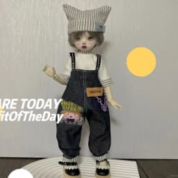 Fashion Cute Casual 30cm Doll Clothes 1/6 BJD Doll Outfit Set Doll Accessories Girl Toy Gift Holiday Gift