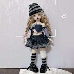 Fashion Cute Casual 30cm Doll Clothes 1/6 BJD Doll Outfit Set Doll Accessories Girl Toy Gift Holiday Gift