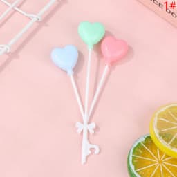 1Set 1:6 Dollhouse Miniature Colorful Balloon Windmills Round Heart-shaped Balloon Ornament Home Garden Decor Toy