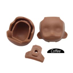 1/11 OB11 Doll Head Including Face Face Support Back Head Body Fit Obitsu11 GSC DOD Dolls 1/12 BJD Dolls Toy Accessories