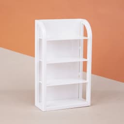 1/12 Dollhouse Mini Supermarket Multilayer Display Shelf Dollhouse Store Cabinet Model Dolls House Furniture Decor Accessories