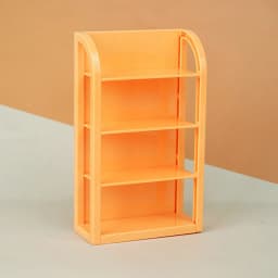 1/12 Dollhouse Mini Supermarket Multilayer Display Shelf Dollhouse Store Cabinet Model Dolls House Furniture Decor Accessories