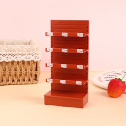 1/12 Dollhouse Mini Supermarket Multilayer Display Shelf Dollhouse Store Cabinet Model Dolls House Furniture Decor Accessories