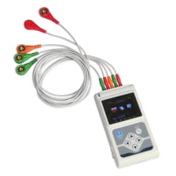 CONTEC Offical TLC9803 Genuine 3 Channels ECG Holter Monitor System 24-Hour Dynamic EKG Recorder for Heart Rate Monitor