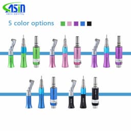 Colorful External Water Spray Low Speed Handpiece Kits E-type Air Turbine