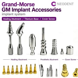 Neodent Grand Morse GM Multi-Unit Abutment | Straight & Angled 17° & 30° Titanium Abutment for Dental Implant Restoration