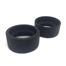2PCS Inner Diameter 36 MM Eyepiece Eye Shield Rubber Eye Guards Eye Cups for 34-37 MM Eyepiece Lens for Microscope or Telescope
