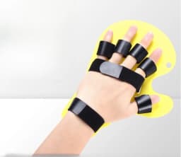 Finger Correction Board Five Finger Separation Corrector Extension Training Hand Splint Support Stroke Hemiplegia Rehabilitation