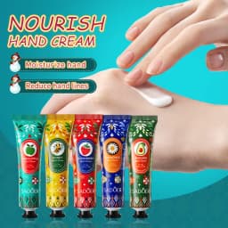 SADOER Christmas Gift Box Hand Cream Set Moisturizing Hydrating Anti Chapping Winter Skin Care Bulk Beauty Lotion Essentials