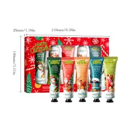 SADOER Christmas Gift Box Hand Cream Set Moisturizing Hydrating Anti Chapping Winter Skin Care Bulk Beauty Lotion Essentials