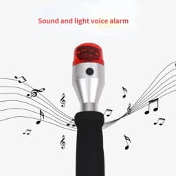 Adjustable Cane Voice Blind Cane Sounds and Light Electronic Blind Cane Four-fold Blind Cane Suitable for Amblyopia Blind People